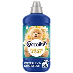 Coccolino Perfume&Care Waterlily & Grapefruit öblítő, 56 mosás, 1288 ml