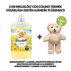 Coccolino Fresh&Soft Happy Yellow öblítő, 74 mosás, 1702 ml