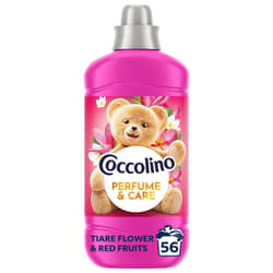 Coccolino Perfume&Care Tiare Flower&Red Fruits öblítő, 56 mosás, 1288 ml