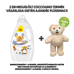 Coccolino Sensitive Cotton Cloud öblítő érzékeny bőrre, 130 mosás, 2990 ml