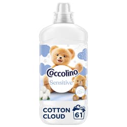 Coccolino Sensitive Cotton Cloud öblítő érzékeny bőrre, 61 mosás, 1403 ml