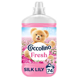 Coccolino Fresh&Soft Silk Lily öblítő, 74 mosás, 1702 ml