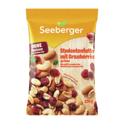 Seeberger diákcsemege aszalt áfonyával