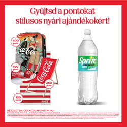 Sprite menta-, citrom- és limeízű energiamentes szénsavas üdítőital édesítőszerekkel