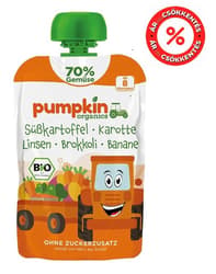 Pumpkin Organics Organic Sweet Potato, Carrot, Lentil, Broccoli, Banana 8 months+ (70%)