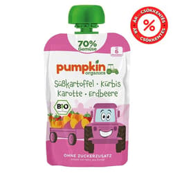 Pumpkin Organics Organic Sweet Potato, Pumpkin, Carrot, Strawberry 6 months+ (70%)