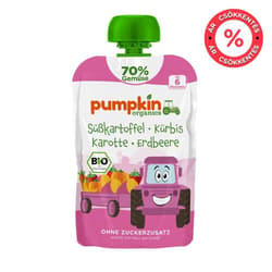 Pumpkin Organics Bio Édesburgonya sütőtök répa eper 6 hó+ (70%)