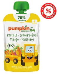 Pumpkin Organics Organic Carrot, Sweet Potato, Mango, Parsnip 6 months+ (75%)