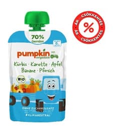 Pumpkin Organics Organic Pumpkin, Carrot, Apple, Banana, Peach Purée 6 months+ (70%)