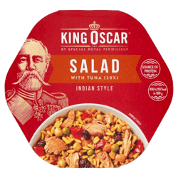 King Oscar Salad with tuna in Indian style