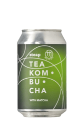 STEAP Kombucha Soda Matcha