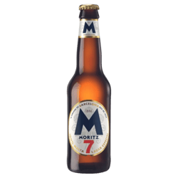 Moritz 7 beer bottled 0,33 l 5,5%