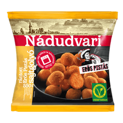 Breaded Cheese with Erős Pista