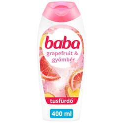 BABA Pink Limonádé tusfürdő Grapefruit és gyömbér illat, 400 ml