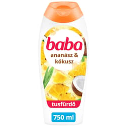 Baba Tropical Lemonade Refreshing Shower Gel with Pineapple and Coconut Scent 750 ml