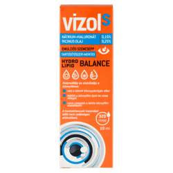 Vizol S Hydro Lipid Balance szemcsepp 10ml