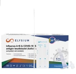 Elysium 3az1-ben SARS-CoV2/influ.A+B Ag kombinált gyorsteszt 1 db