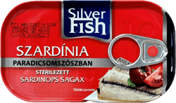 SilverFish szardínia paradicsomszószban (125 g)