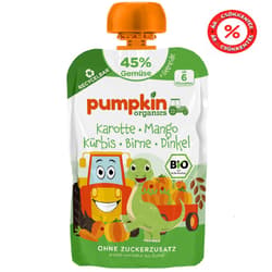 Pumpkin Organics Organic Carrot Mango Pumpkin Pear with Spelt 6 months+ (45%)