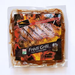 Frédi grill pork neck steak in whisky marinade 600 g