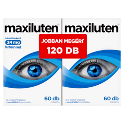 Maxiluten Lutein tabletta duopack 60+60 db