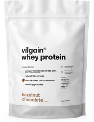 Vilgain Whey Protein Chocolate with hazelnuts