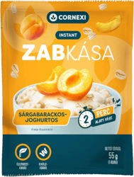 Cornexi zabkása sárgabarackkal + joghurttal