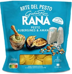Rana pestos ravioli padlizsánnal és mandulával 250g