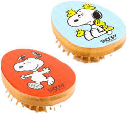 Peanuts Snoopy & Woodstock Shaped Bamboo Hair Brush