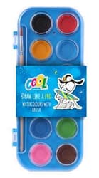 Water colour, 12 colours, 28 mm, COOL BY VICTORIA