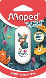Eraser, MAPED "Jungle Fever", assorted patterns