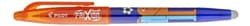 Roller pen, 0,35 mm, erasable, cap, PILOT "Frixion Ball Friends", blue