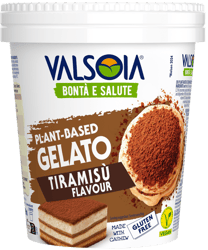 Valsoia Vegán tiramisu ízű poharas jégkrém