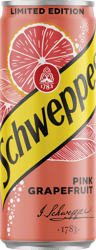 0,33L CAN Schweppes Pink Grapefruit Sleek 1/24 DRS
