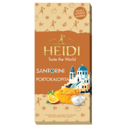 Heidi SANTORINI Portokalo Pita fehér csokoládé