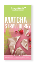 Benjamíssimo BIO  Vegan Matcha Strawberry Bar