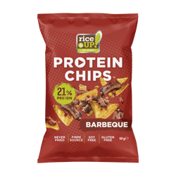 Rice Up Chips  Fehérje - BBQ ízesítés