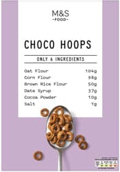 M&S Food Only XX Chocolate Hoops