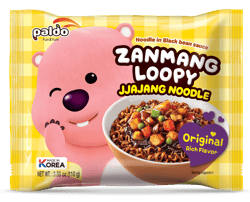 Paldo Zanmang Loopy Jjajang Original instant tésztaétel