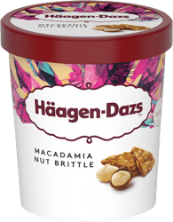 Häagen-Dazs Vanília jégkrém makadámdióval