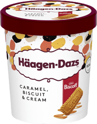 Häagen-Dazs Caramel, biscuit & Cream