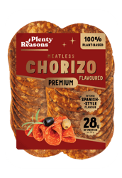 Plenty Reasons Vegán Prémium chorizo szeletek