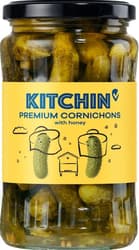 Premium cornichons, with honey