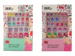 Create It! Artificial Nails-Self-Adhesive