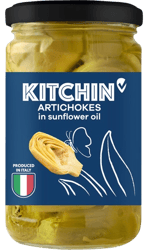 Kitchin Artichokes in sunflower oil