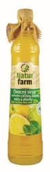 Natur Farm lemon mint cucumber syrup 0. 7 L