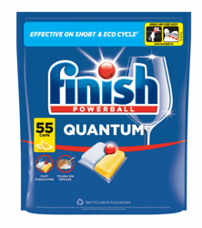 Finish Quantum All in 1 mosogatógép kapszula citromos illatú