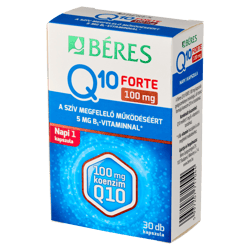 Béres Q10 Forte 100mg étrendkiegészítő kapszula 30db