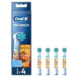 Oral-B Pro Kids Pótfej Elektromos Fogkeféhez 3 Éves Kortól, Oroszlánkirály, 4 db