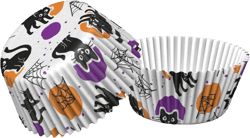ZENKER Muffinpapír 50 db halloween macska mintával